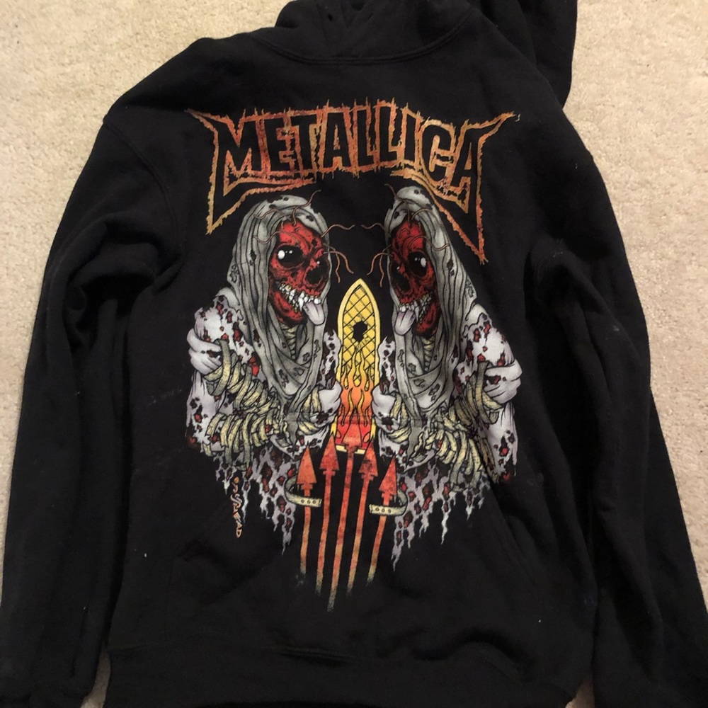 Metallica Black Graphic Hoodie